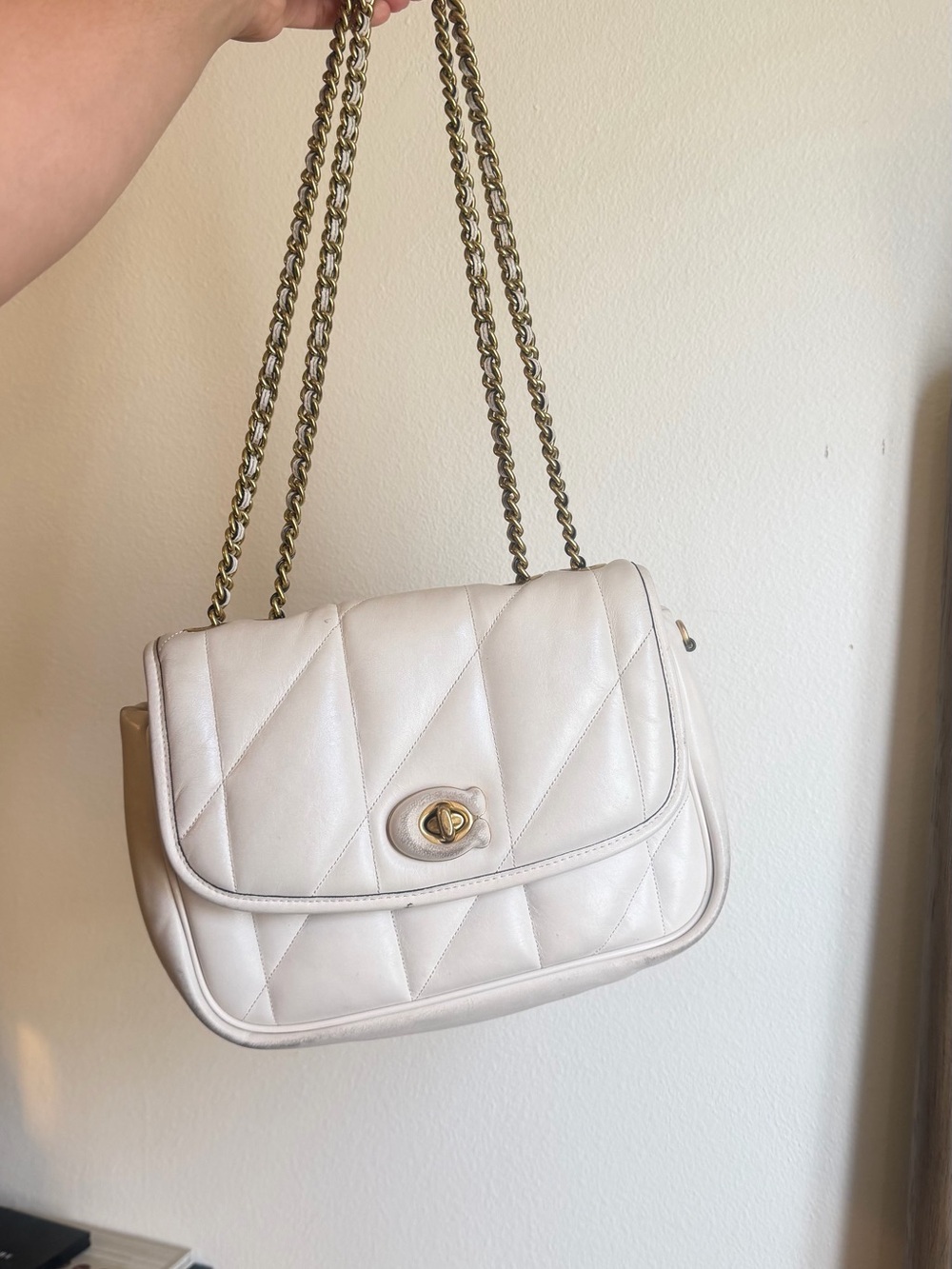Coach pillow Madison quilted shoulder bag